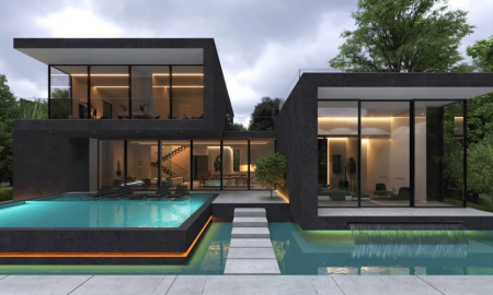 Black Brick House Architecture